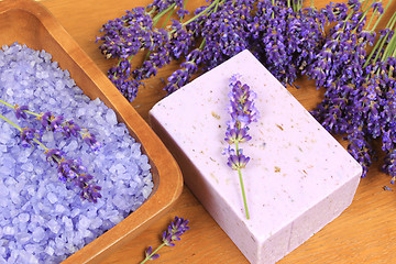 Image showing Lavender spa