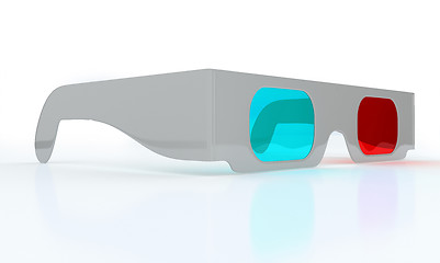 Image showing Stereoscopic 3D glasses for watching 3DTV 