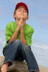 Image showing Silent Prayer