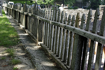 Image showing Wooden Fence