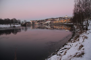 Image showing Trondheim in winter