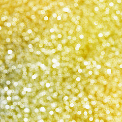 Image showing Abstract yellow sparkling background