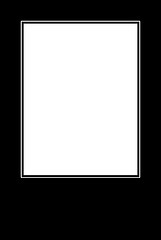Image showing Black frame for mourning portrait