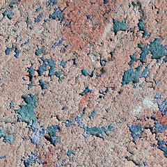 Image showing Dilapidated wall of abandoned building - texture