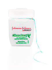 Image showing Reach Clean Burst dental floss