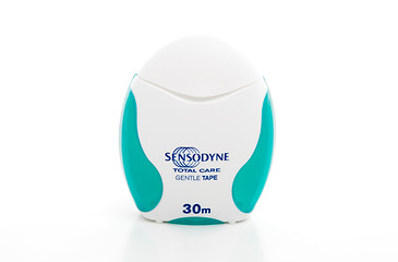 Image showing Sensodyne gentle dental tape