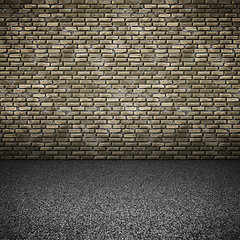 Image showing brick wall