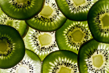 Image showing Sliced kiwi