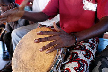 Image showing African musician 