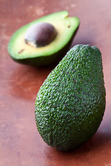 Image showing Avocado halves