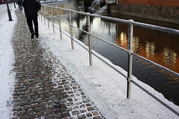 Image showing Winter in city Denmark