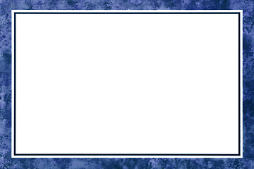 Image showing Blue Border