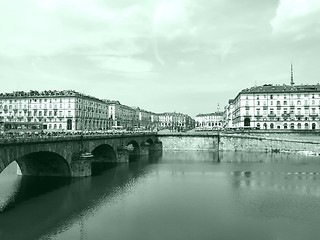 Image showing Piazza Vittorio, Turin