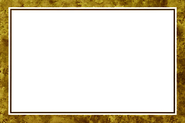 Image showing Gold Border