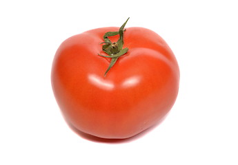 Image showing Red tomato on a white background