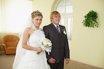 Image showing Married in grand hall