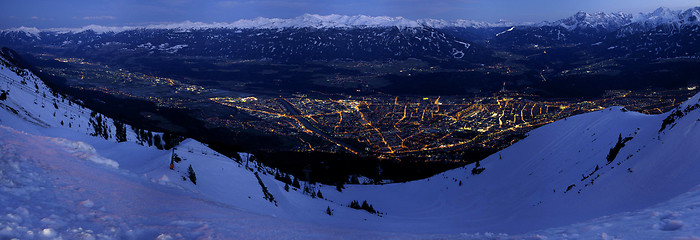 Image showing Innsbruck Panorama