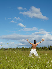 Image showing People happy summer day