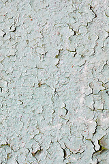 Image showing Wall covered with small cracks