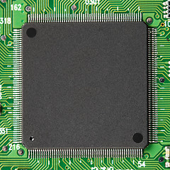 Image showing Square microcircuit