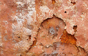 Image showing Corrosion on surface of iron