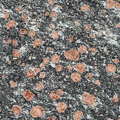 Image showing Seamless texture - stone with red minerals