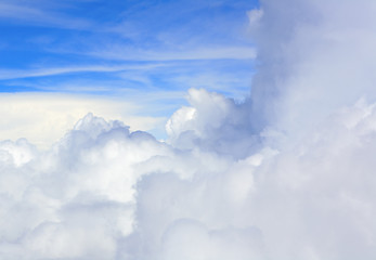 Image showing cloud background