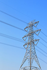 Image showing power transmission tower