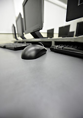 Image showing workplace room with computers