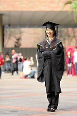Image showing girl graduation