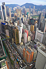 Image showing Hong Kong crowded buildings