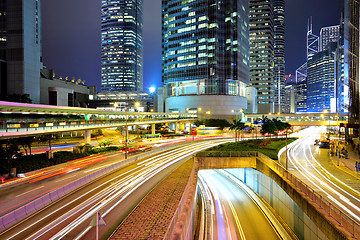 Image showing Hong Kong at night