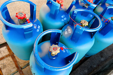 Image showing Propane tanks