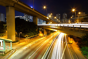 Image showing modern city at night