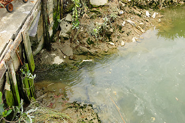 Image showing water pollution