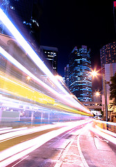 Image showing modern city at night