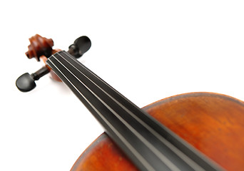 Image showing violin head