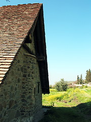 Image showing Church and nature. Galata. Cyprus