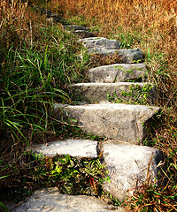 Image showing stair outdoor