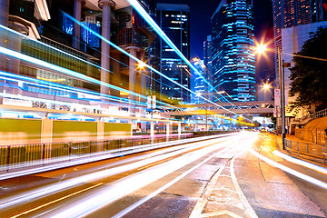 Image showing modern city at night