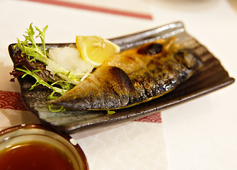 Image showing grilled fish