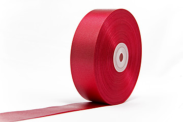 Image showing Ribbon red carpet