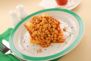 Image showing Baked Beans Stack