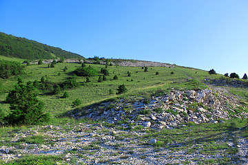 Image showing Slope of mountain