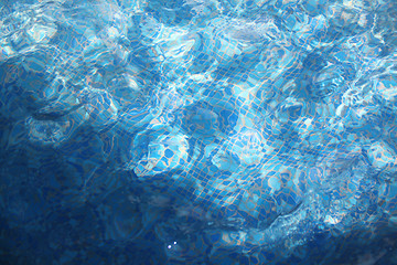 Image showing Swimming pool bottom