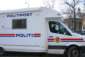 Image showing Policepost