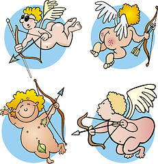 Image showing funny cupids