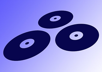 Image showing flying disks