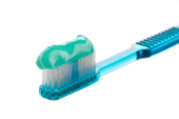 Image showing Toothbrush with toothpaste