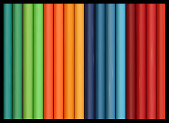 Image showing Vertical colors